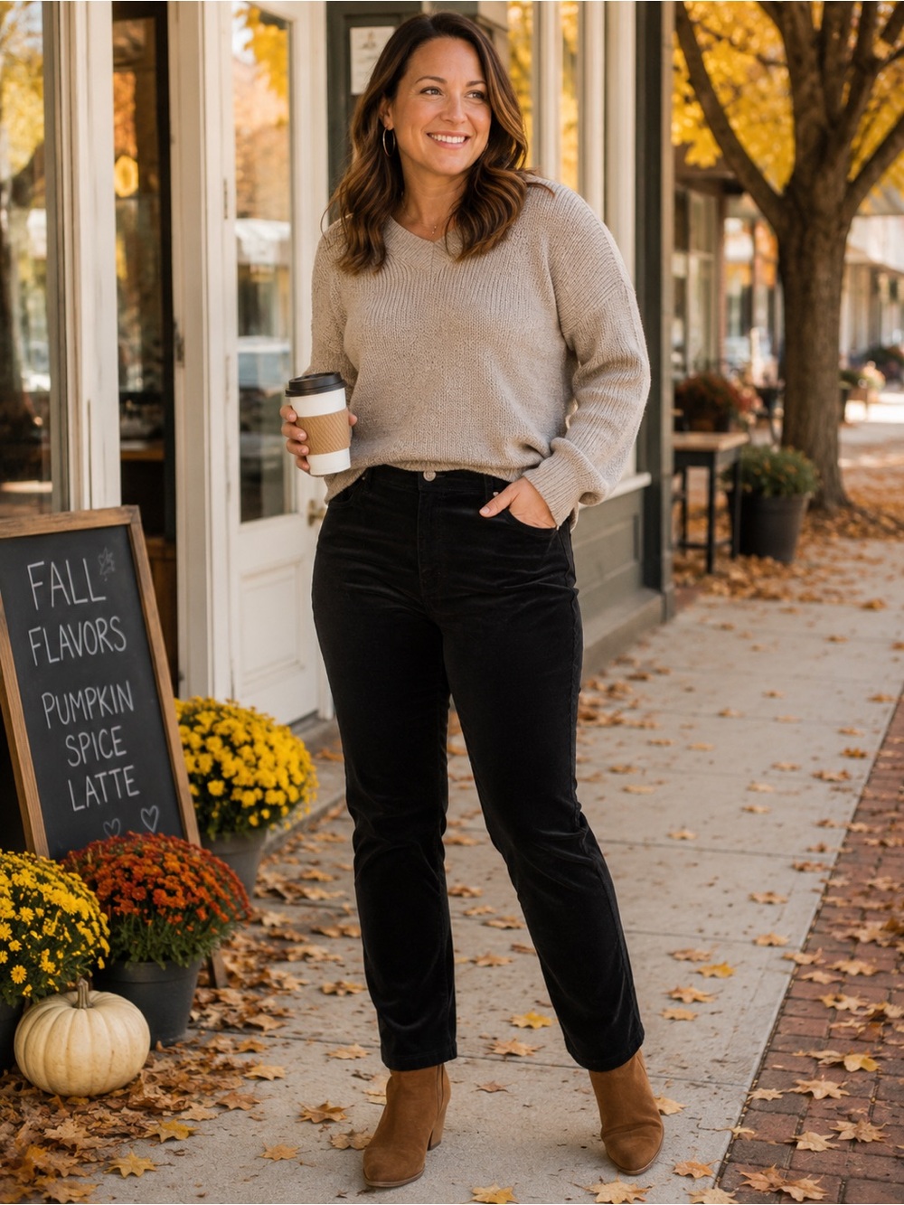 Gap Black Velour Jegging